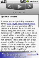 Speech-enabled android app Speech-enabled android app