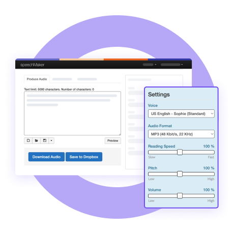 Lifelike Text to Speech (TTS) - ReadSpeaker