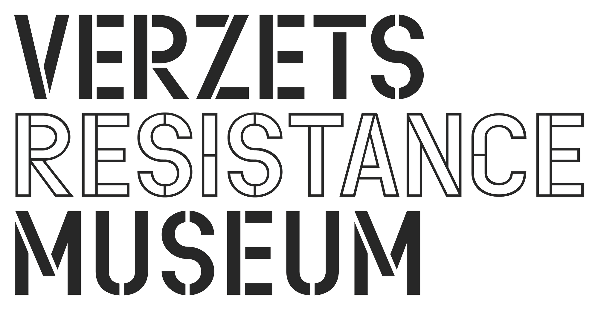 Verzetsmuseum Amsterdam logo.