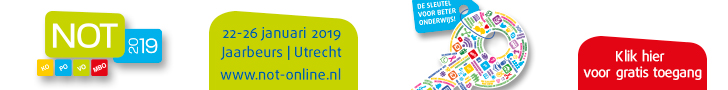 Banner van N O T 2019.