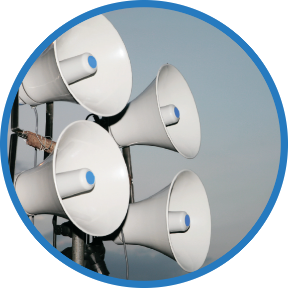 emergency broadcast voice generator