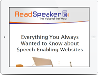 Everything You Always Wanted to Know about Speech-Enabling Websites Guide